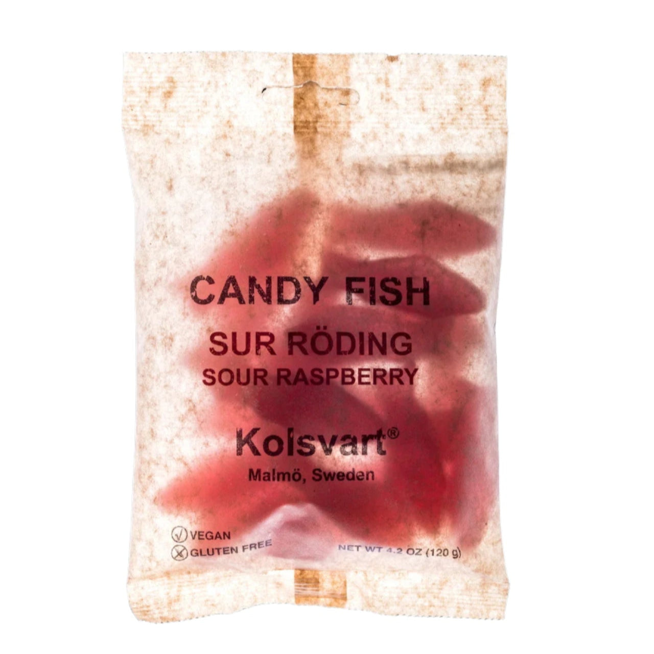Kolsvart Swedish Fish - Sour Raspberry