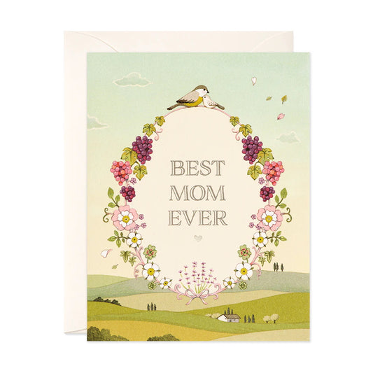 Best Mom Ever Mother's Day Greeting Card