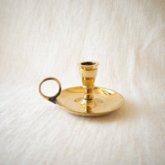 Small Brass Candlestick