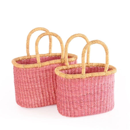 Pink Oval Tote
