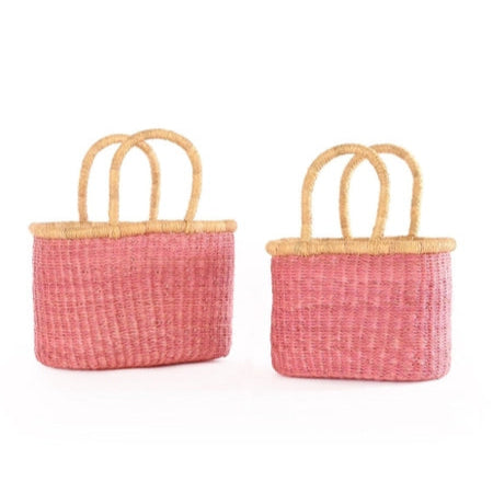 Pink Oval Tote